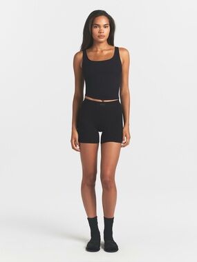 **NWOT**NO LONGER SOLD** SKIMS Soft Lounge Boxer — Onyx
